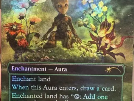 Abundant Groot - Abundant Growth (Rainbow Foil) [Secret Lair Drop Series] Supply