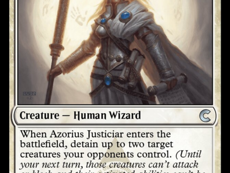 Azorius Justiciar [Ravnica: Clue Edition] Online Hot Sale