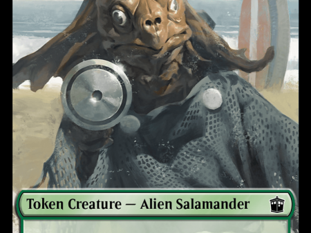 Alien Salamander    Mutant Double-Sided Token [Doctor Who Tokens] Online now