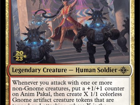 Anim Pakal, Thousandth Moon [The Lost Caverns of Ixalan Prerelease Cards] Discount