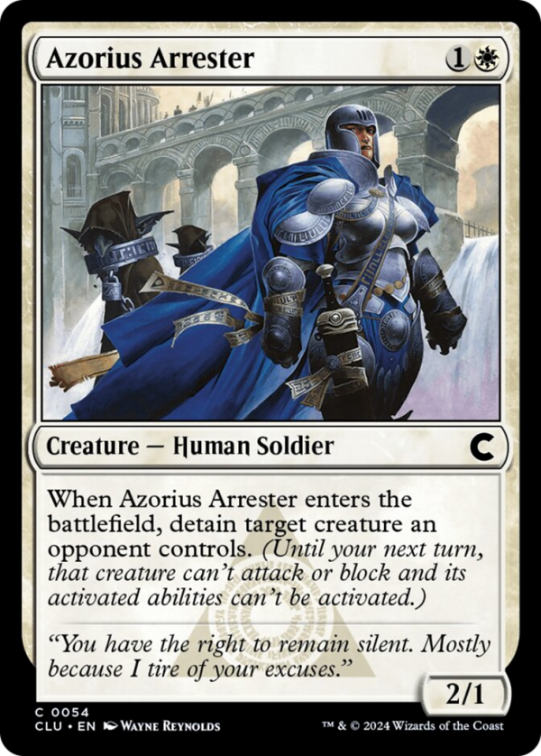 Azorius Arrester [Ravnica: Clue Edition] Sale