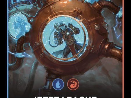 Izzet League Theme Card [Ravnica: Clue Edition Tokens] Fashion