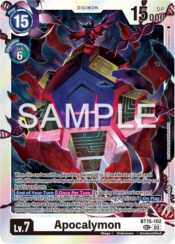 Apocalymon [BT15-102] [Exceed Apocalypse] Supply