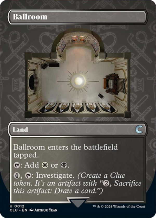 Ballroom (Borderless) [Ravnica: Clue Edition] Sale