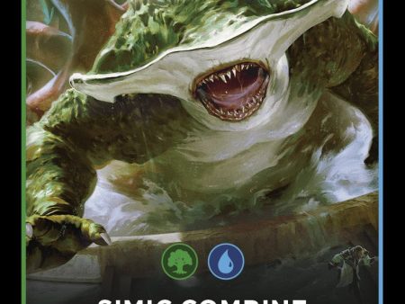 Simic Combine Theme Card [Ravnica: Clue Edition Tokens] Online