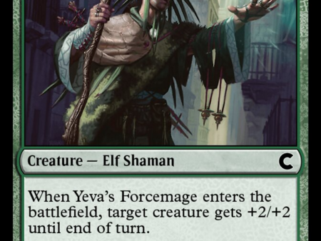 Yeva s Forcemage [Ravnica: Clue Edition] Fashion