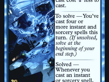 Case of the Ransacked Lab [Murders at Karlov Manor Prerelease Promos] For Discount