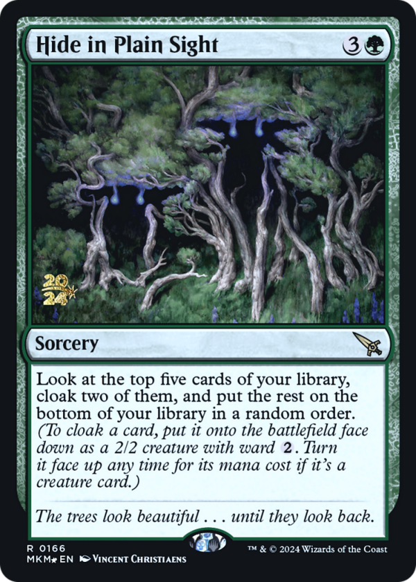 Hide in Plain Sight [Murders at Karlov Manor Prerelease Promos] Supply