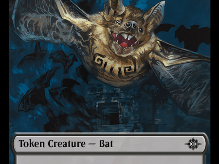 Bat    Vampire (0004) Double-Sided Token [The Lost Caverns of Ixalan Commander Tokens] For Cheap