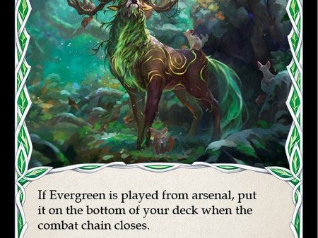 Evergreen (Blue) [OLD026] (Tales of Aria Oldhim Blitz Deck)  1st Edition Normal Discount