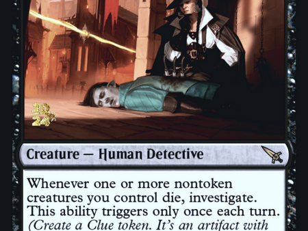 Homicide Investigator [Murders at Karlov Manor Prerelease Promos] Fashion