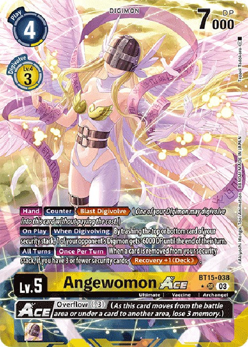 Angewomon Ace [BT15-038] (Alternate Art) [Exceed Apocalypse] Fashion