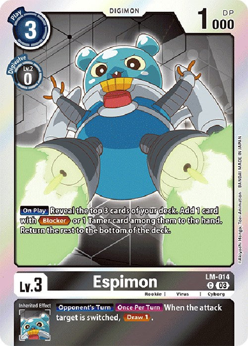 Espimon [LM-014] (English Exclusive) [Exceed Apocalypse] Online Hot Sale