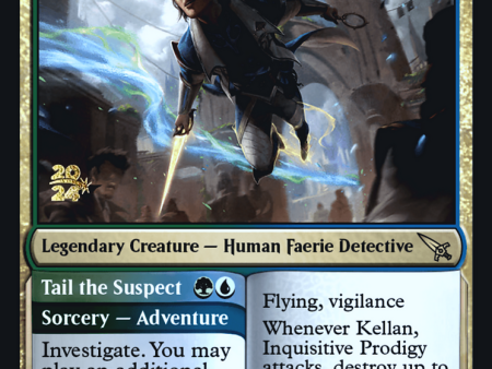 Kellan, Inquisitive Prodigy [Murders at Karlov Manor Prerelease Promos] Online Sale