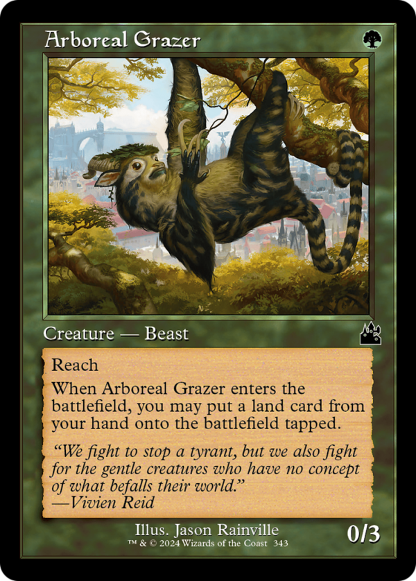 Arboreal Grazer (Retro Frame) [Ravnica Remastered] Cheap