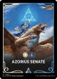 Azorius Senate Theme Card [Ravnica: Clue Edition Tokens] Sale