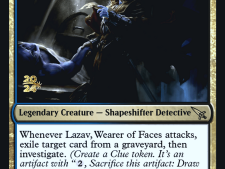 Lazav, Wearer of Faces [Murders at Karlov Manor Prerelease Promos] Online