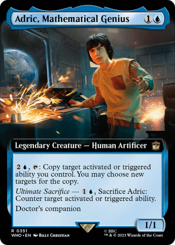 Adric, Mathematical Genius (Extended Art) [Doctor Who] Discount