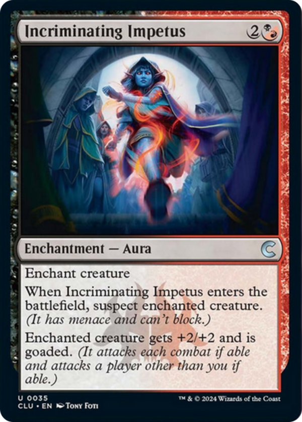 Incriminating Impetus [Ravnica: Clue Edition] Fashion