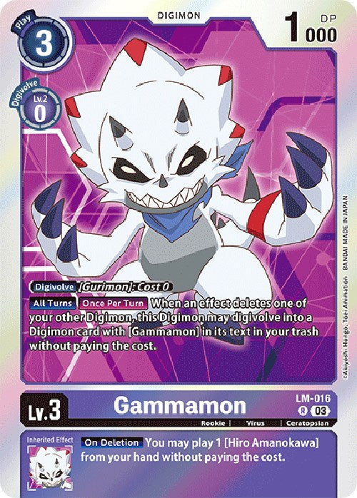 Gammamon [LM-016] (English Exclusive) [Exceed Apocalypse] For Cheap