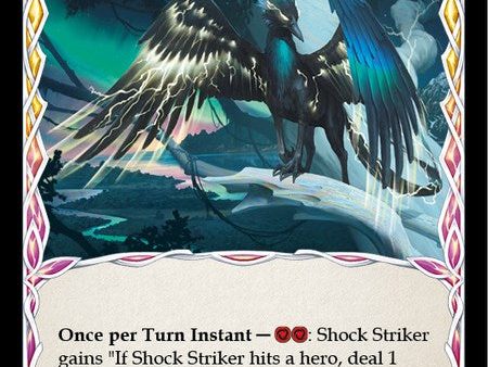 Shock Striker (Red) [LXI015] (Tales of Aria Lexi Blitz Deck)  1st Edition Normal For Cheap