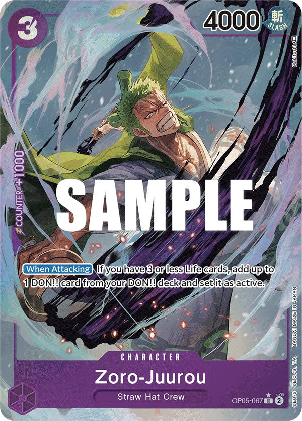 Zoro-Juurou (Alternate Art) [Awakening of the New Era] on Sale