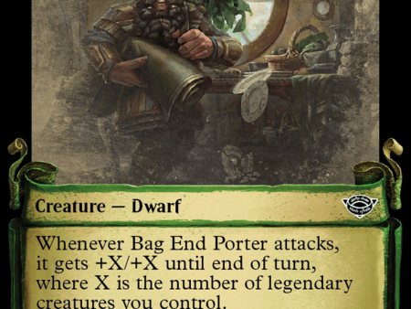 Bag End Porter [The Lord of the Rings: Tales of Middle-Earth Showcase Scrolls] Hot on Sale