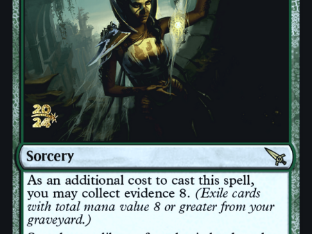 Analyze the Pollen [Murders at Karlov Manor Prerelease Promos] Cheap