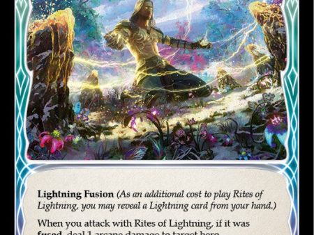 Rites of Lightning (Red) [BRI027] (Tales of Aria Briar Blitz Deck)  1st Edition Normal Supply