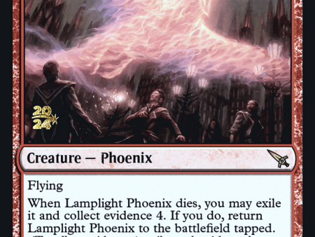 Lamplight Phoenix [Murders at Karlov Manor Prerelease Promos] Sale