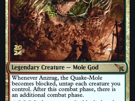 Anzrag, the Quake-Mole [Murders at Karlov Manor Prerelease Promos] Sale