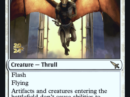 Doorkeeper Thrull [Murders at Karlov Manor Prerelease Promos] Hot on Sale