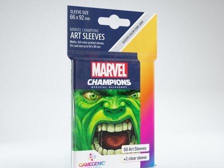 Gamegenic Marvel Champions Art Sleeves - Hulk Online Sale