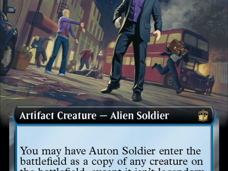 Auton Soldier (Extended Art) [Doctor Who] Supply