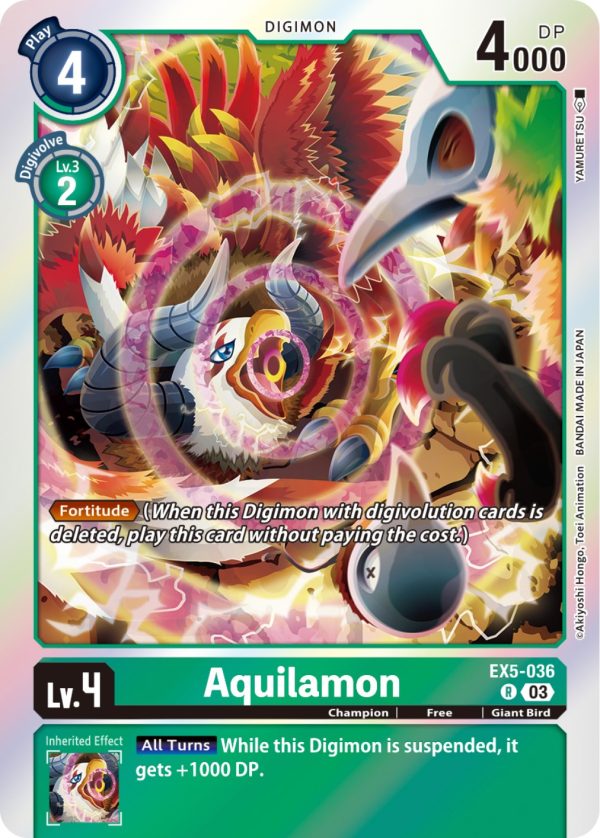 Aquilamon [EX5-036] [Animal Colosseum] Online Sale