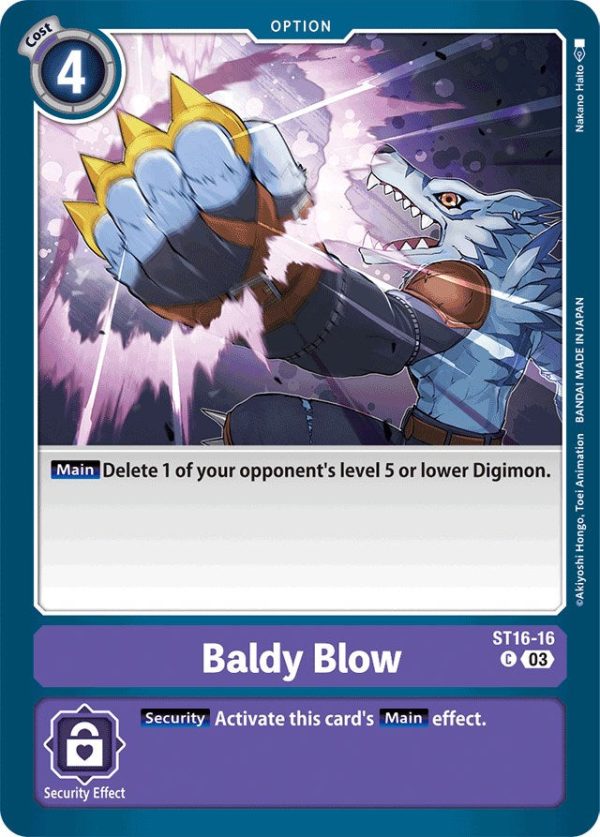 Baldy Blow [ST16-16] [Starter Deck: Wolf of Friendship] on Sale