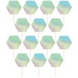 Shimmering Party Iridescent Paper Picks 24pcs Online Hot Sale