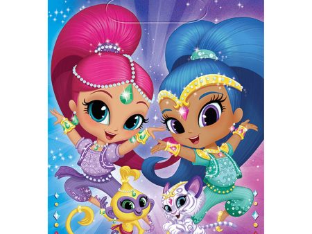 Shimmer and Shine Folded Loot Bags 8pcs Hot on Sale