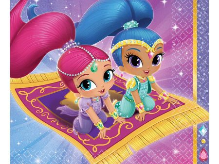 Shimmer and Shine Lunch Tissues 16pcs Cheap