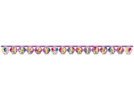 Shimmer & Shine Letter Banner Fashion