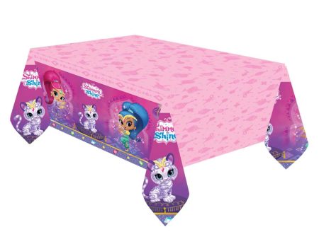 Shimmer & Shine Plastic Tablecover Online