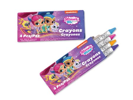 Shimmer and Shine Packaged Crayons 12packs For Discount