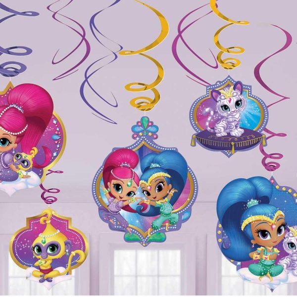 Shimmer and Shine Swirl Value Pack Decoration Kit For Discount