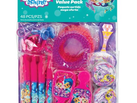 Shimmer And Shine Favor Mega Mix Value Pack 48pcs For Discount