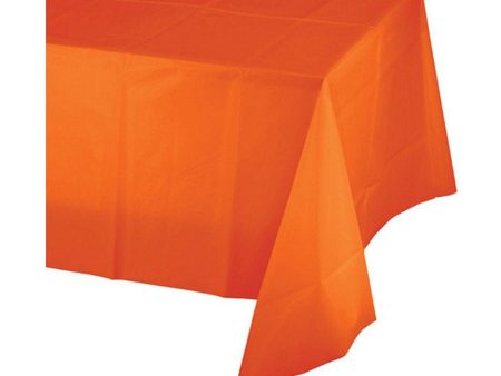 Orange Peel Plastic Table Cover 54 x 108in Online Hot Sale