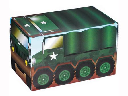 Camouflage Favor Boxes 6pcs For Cheap