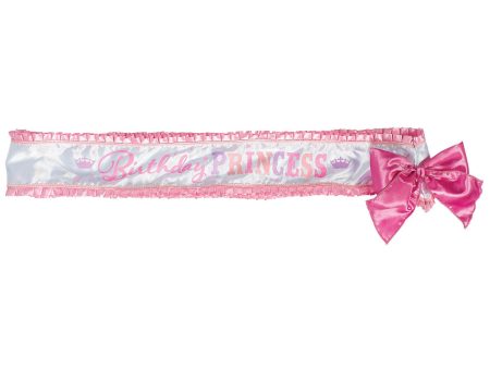 Birthday Princess Deluxe Fabric Sash For Sale