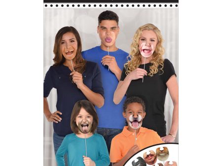 Funny Mouth Photo Props 13pcs Discount