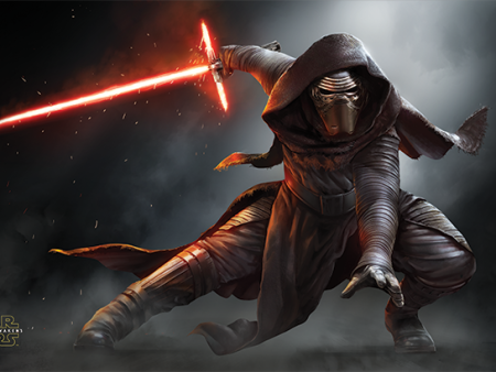 Star Wars: The Card Game: Kylo Ren Playmat on Sale