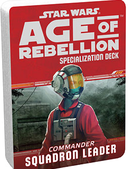 Star Wars: Age of Rebellion - Specialization Deck - Commander Squadron Leader on Sale